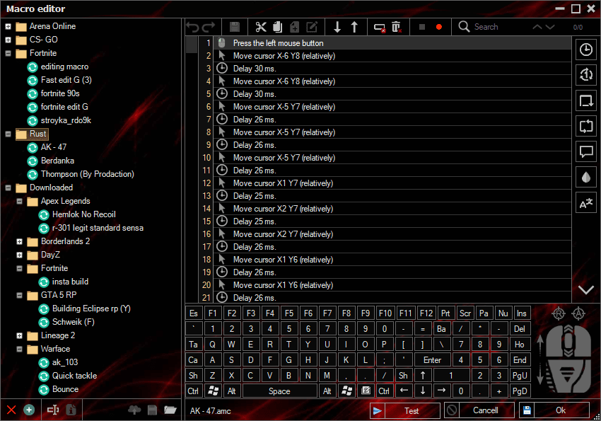 Screenshot preview